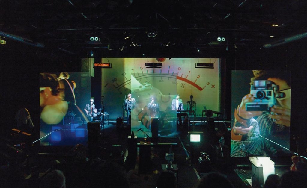 holographic effect projection pos display